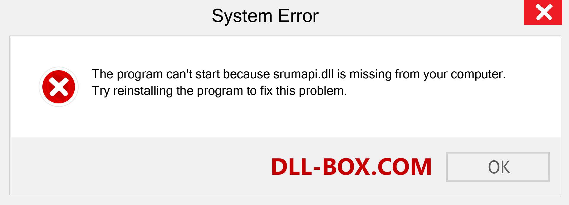  srumapi.dll file is missing?. Download for Windows 7, 8, 10 - Fix  srumapi dll Missing Error on Windows, photos, images